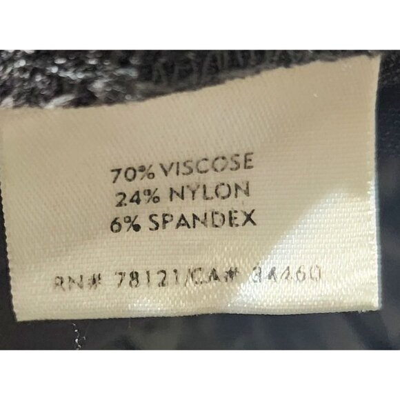 Eileen Fisher Womens Gray Wide-Leg Cropped Pants L Made In USA - Picture 4 of 6